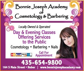 Bonnie Joseph Academy of Cosmetology & Barbering Logo