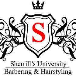 Sherrill's University of Barber & Cosmetology Logo