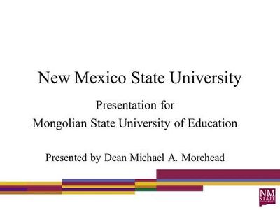 Mongolian State University of Education Logo