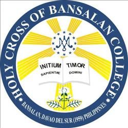 Holy Cross of Bansalan College Logo