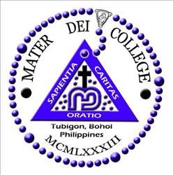 Mater Dei College - Bohol Logo