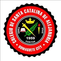 Santa Catalina de Alejandria College Logo