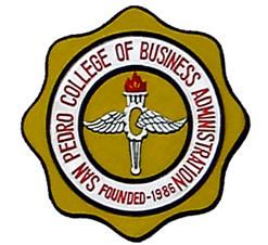 San Pedro College of Business Administration Logo