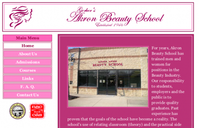 Gerbers Akron Beauty School Logo