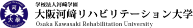 Osaka Kawasaki Rehabilitation University Logo