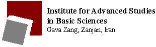 Institute for Advanced Studies in Basic Sciences, Zanjan Logo