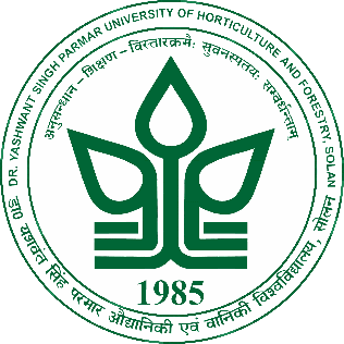 Doctor Yashwant Singh Parmar University of Horticulture and Forestry Logo