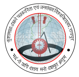 Kushabhau Thakre University of Journalism and Mass Communication Logo