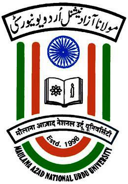 Maulana Azad National Urdu University Logo