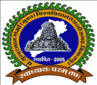 Pt. Sundarlal Sharma (Open) University Logo