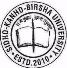 Sidho Kanho Birsha University Logo