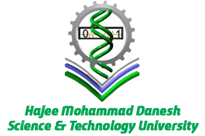 Hajee Mohammad Danesh University of Science and Technology Logo