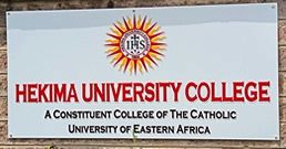 The Catholic University of Eastern Africa – Hekima University College Logo