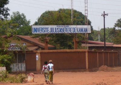 Julius N'yéréré University of Kankan Logo