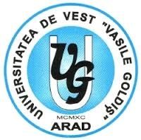 Vasile Goldiş West University of Arad Logo