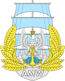 Polish Naval Academy in Gdynia Logo