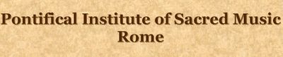 Pontifical Institute of Sacred Music Logo