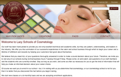 Lacy Cosmetology School-Goose Creek Logo
