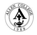 Allen College Logo
