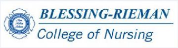 Blessing Rieman College of Nursing and Health Sciences Logo