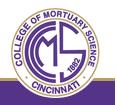 Cincinnati College of Mortuary Science Logo