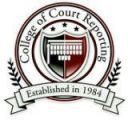 College of Court Reporting Inc Logo