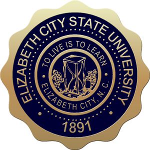 Elizabeth City State University Iron on 4.5" Crest 