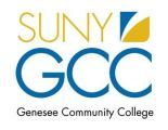 Genesee Community College Logo