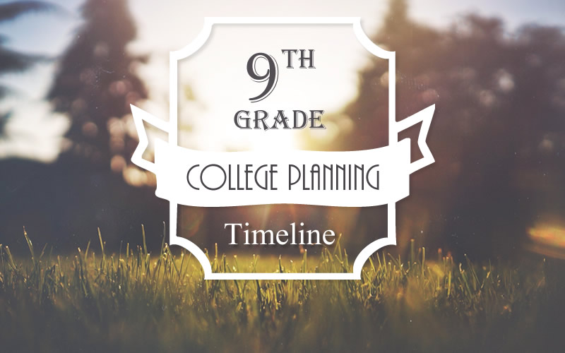 12th grade college prep timeline