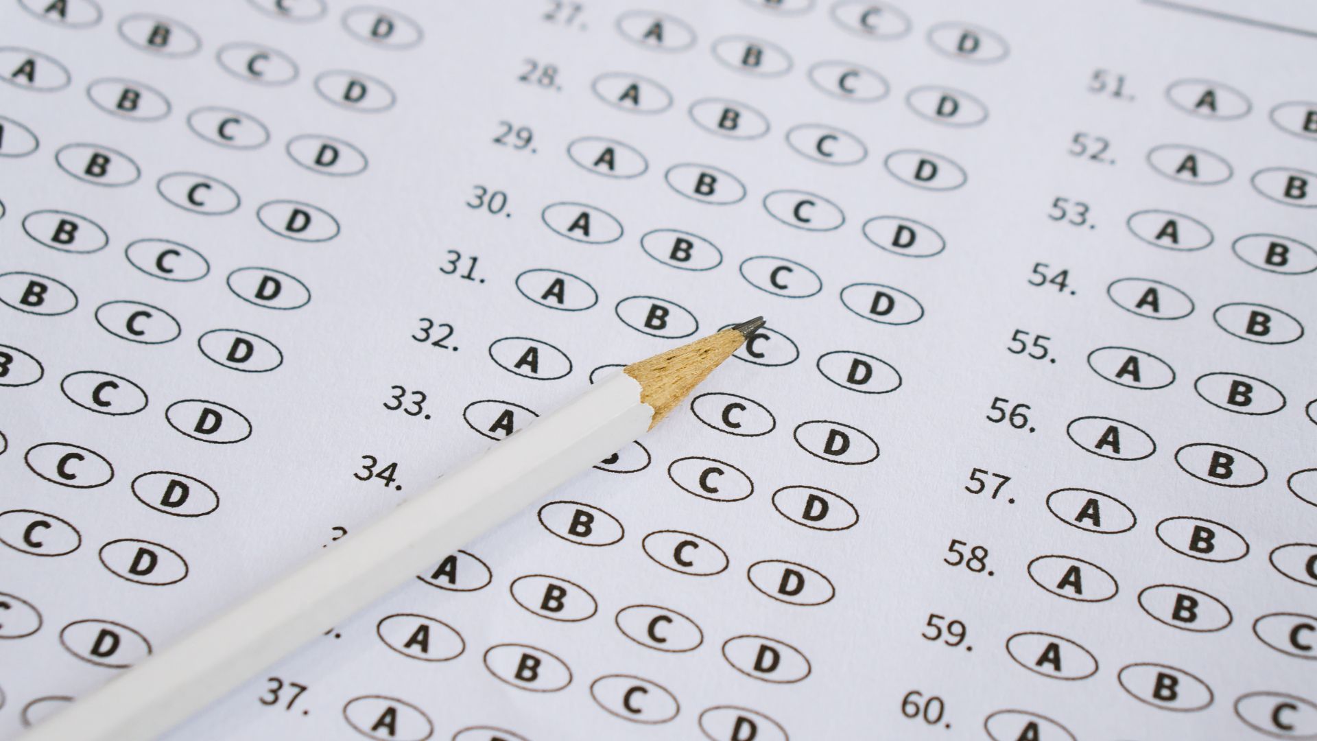 Take just one of the standardized tests