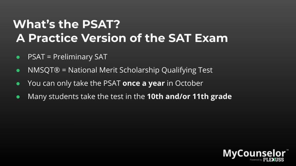 advantages of taking the psat