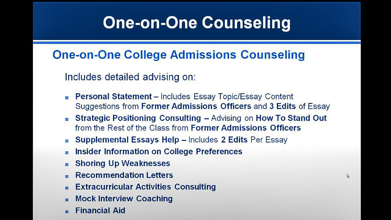 best college admissions consultants 