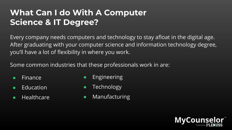 Computer science career options
