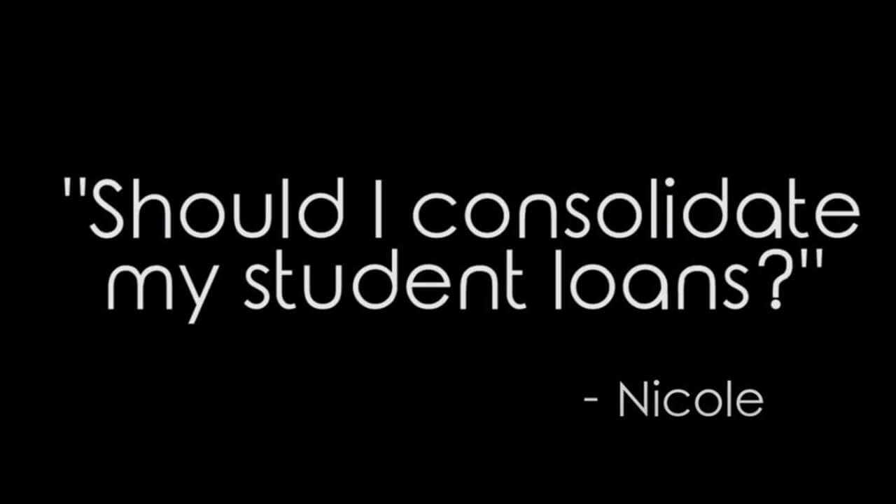 consolidate student loans navient