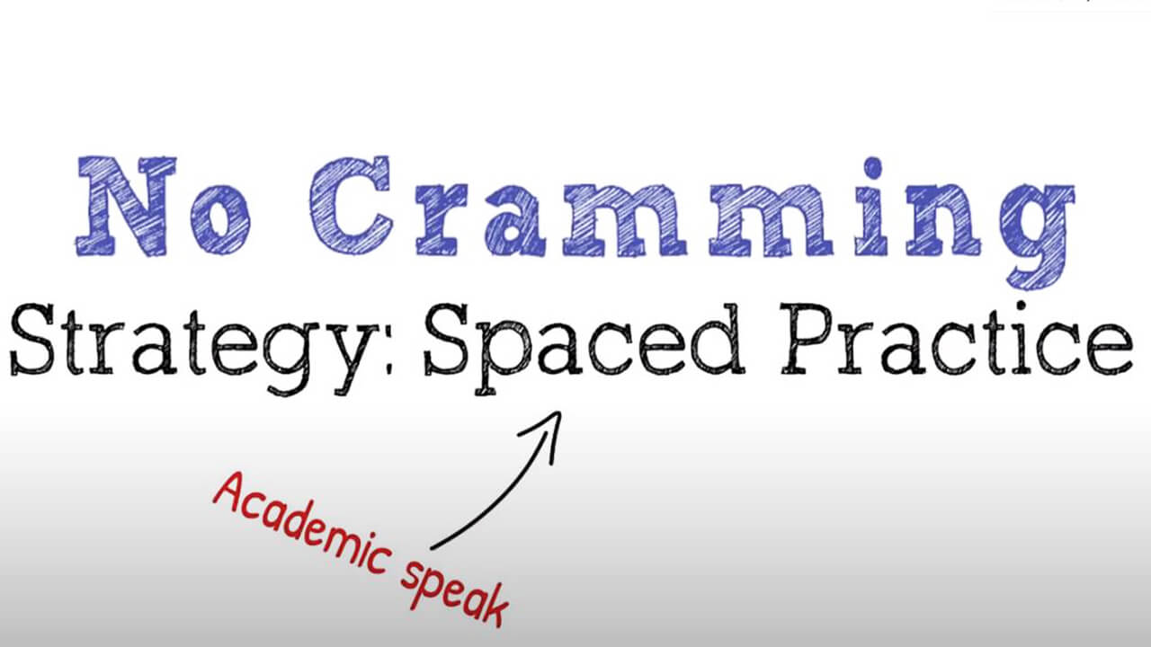 cramming is not learning