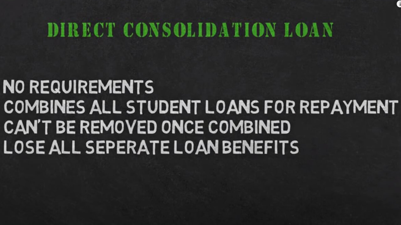 direct consolidation loan