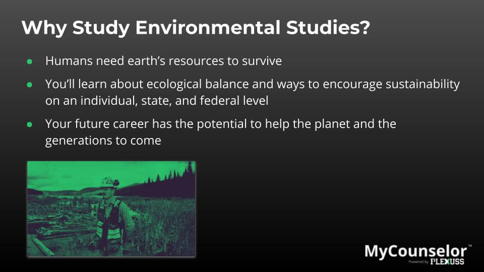 Entry level jobs for environmental studies majors