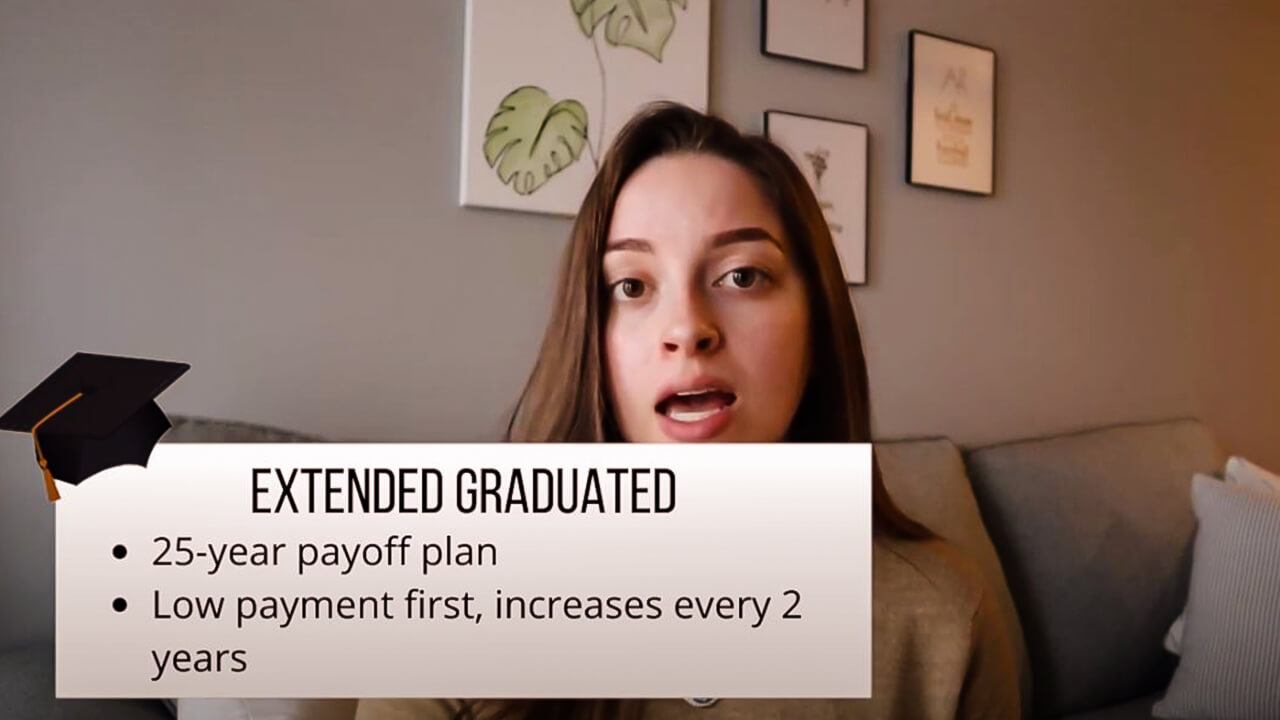 extended graduated repayment plan calculator
