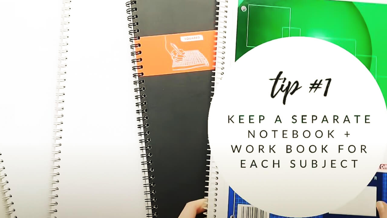 how to organize your life with a notebook