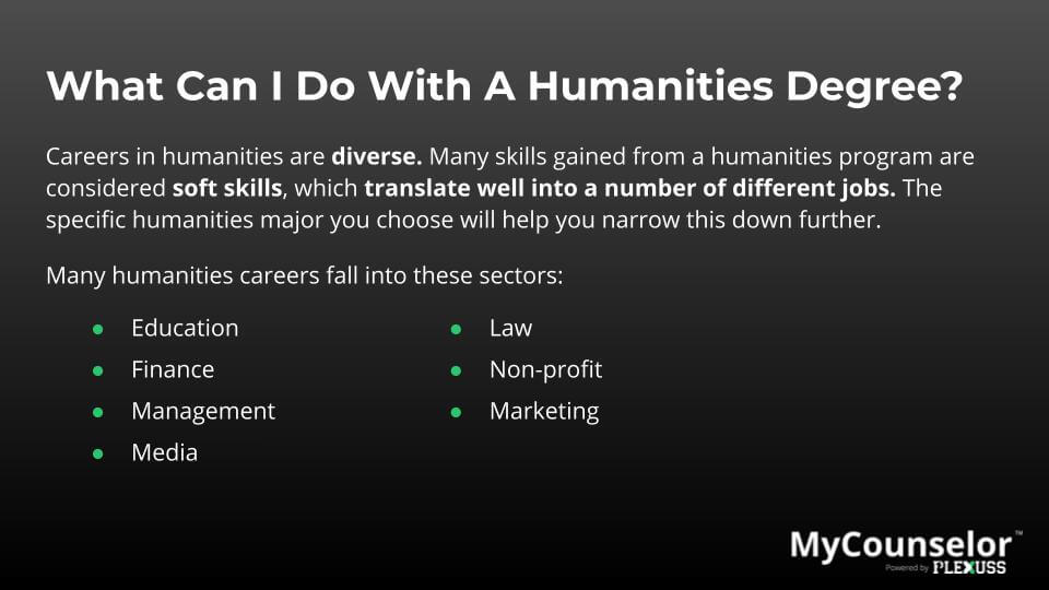 Humanities degree jobs