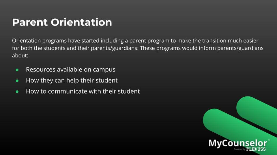 Importance of parent orientation in school