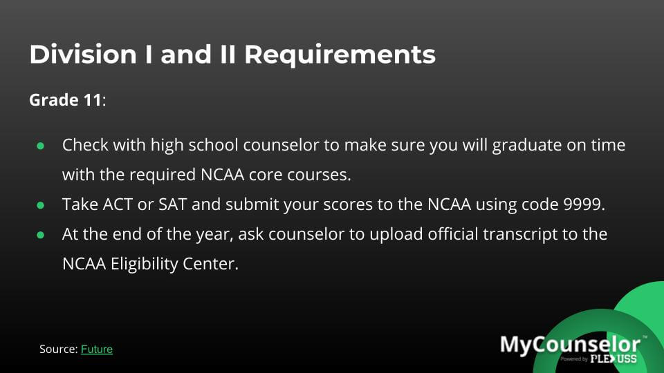 NCAA Division 2 Eligibility Worksheet
