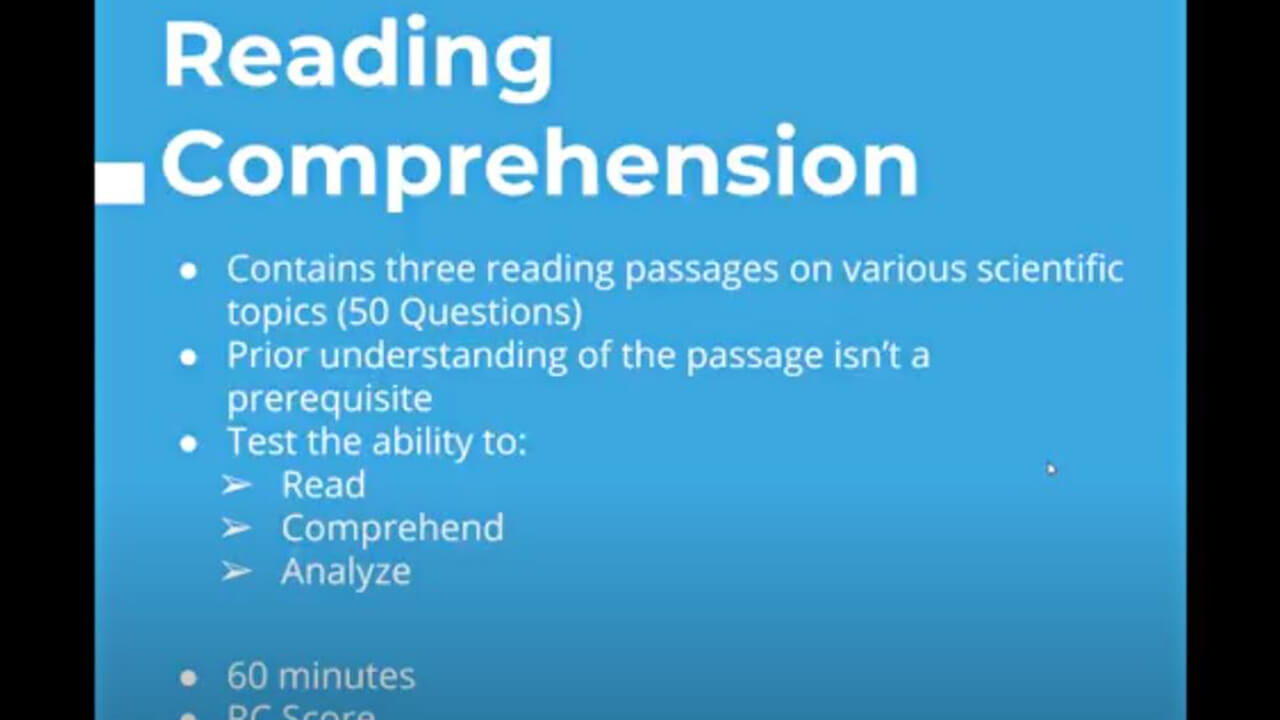 reading comprehension practice