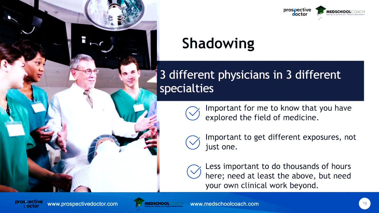 Shadowing a Doctor