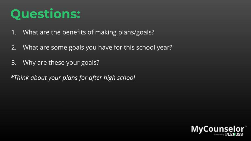 smart goals for student