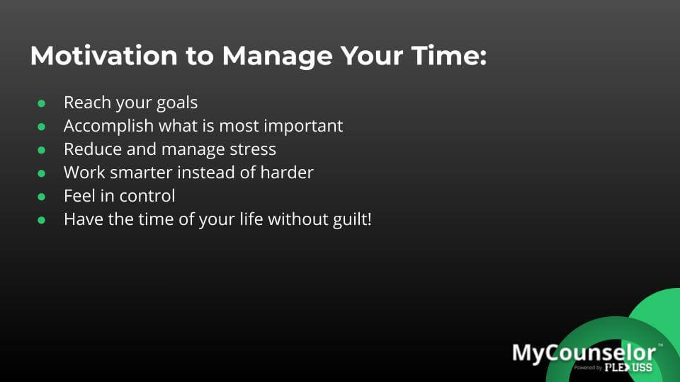 time management for students