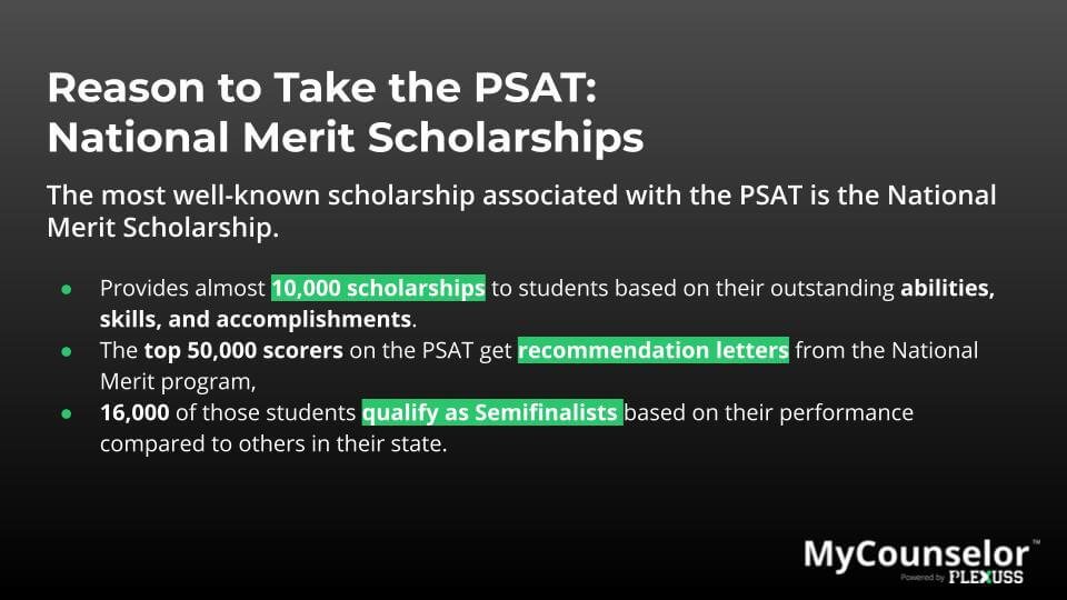 top reasons to take the psat