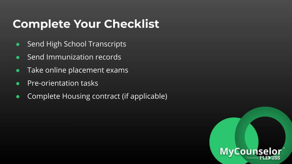 What to take to university checklist pdf
