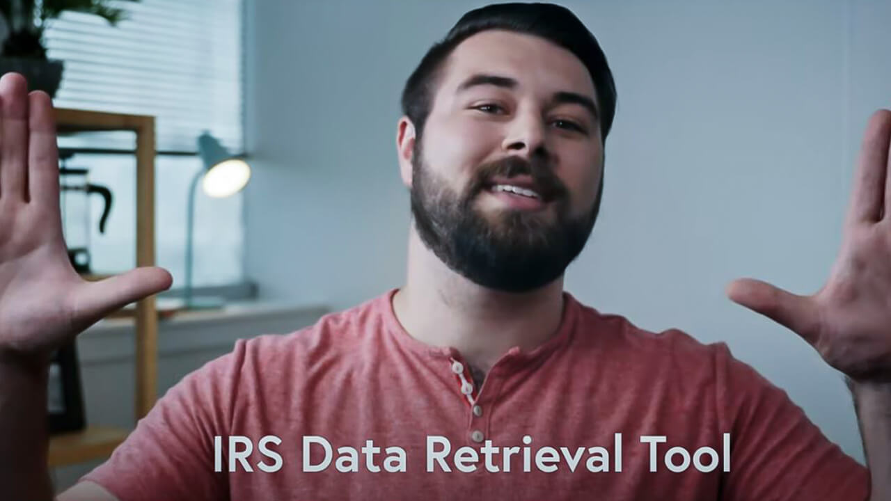where do i find the irs data retrieval tool 